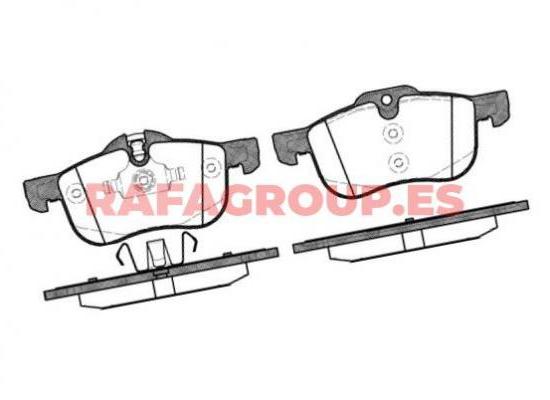 RG6547 - Pastillas de freno